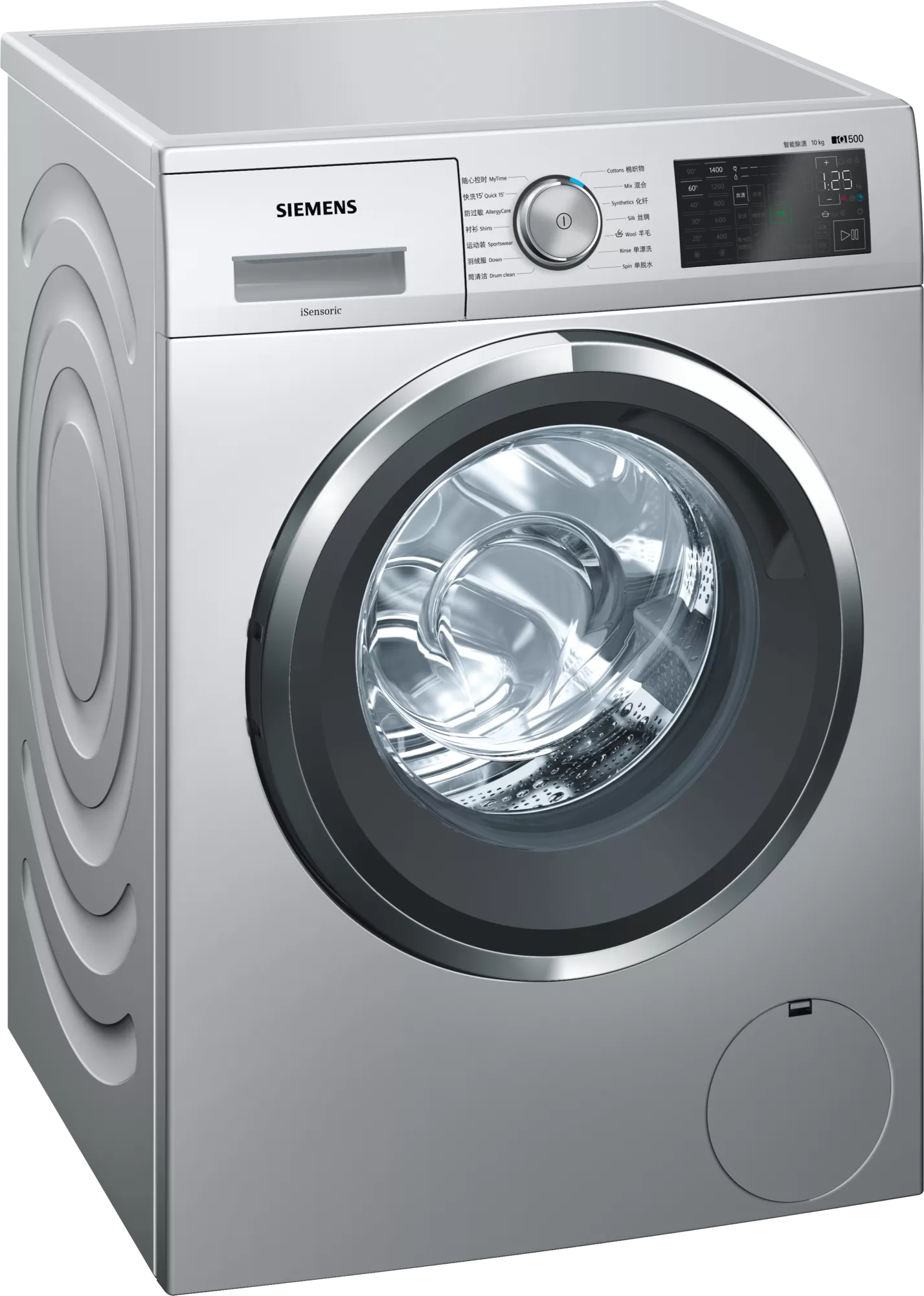 五,西门子「智朗系列」洗衣机,推荐型号「iq500 wm14r568lw.
